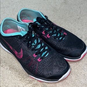 Teal & Pink Nike’s